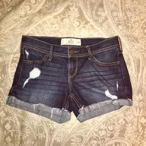 Hollister denim shorts
